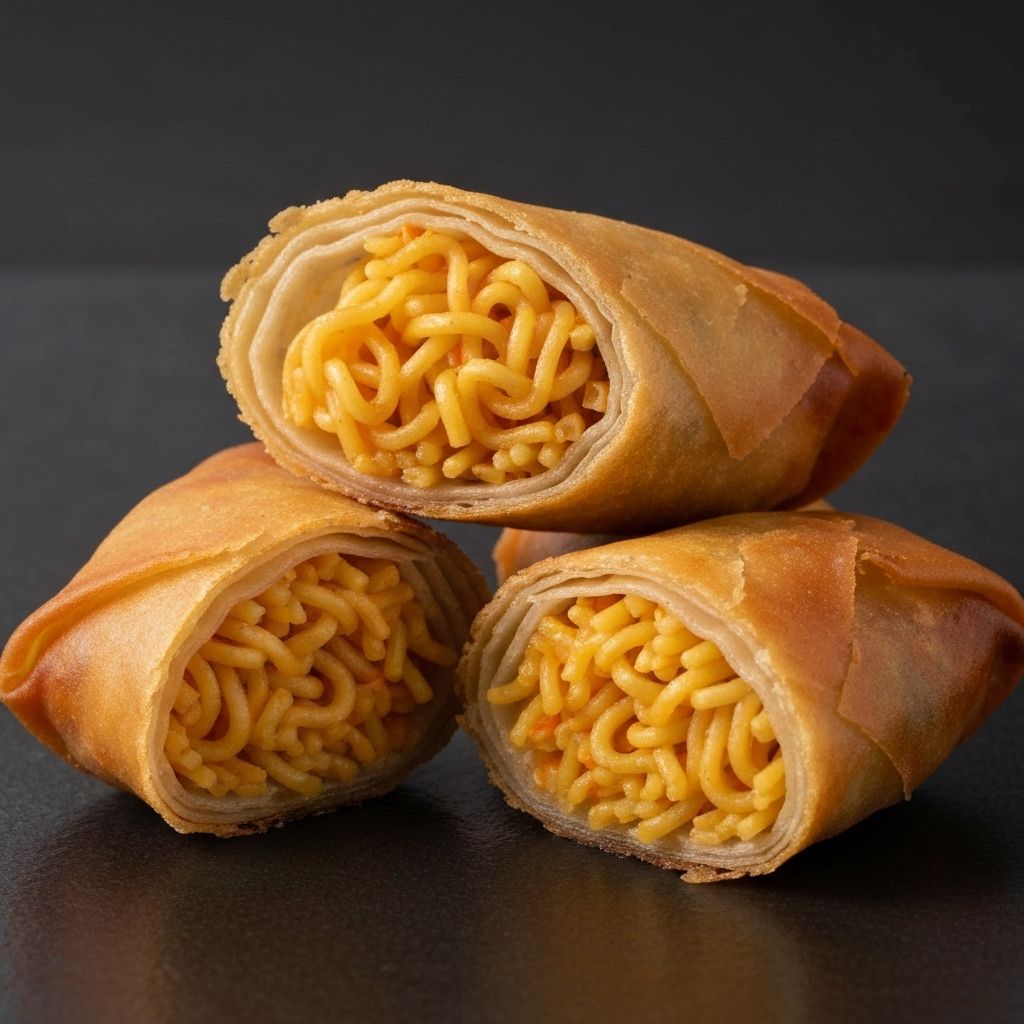 Mama Noodles Spring Rolls