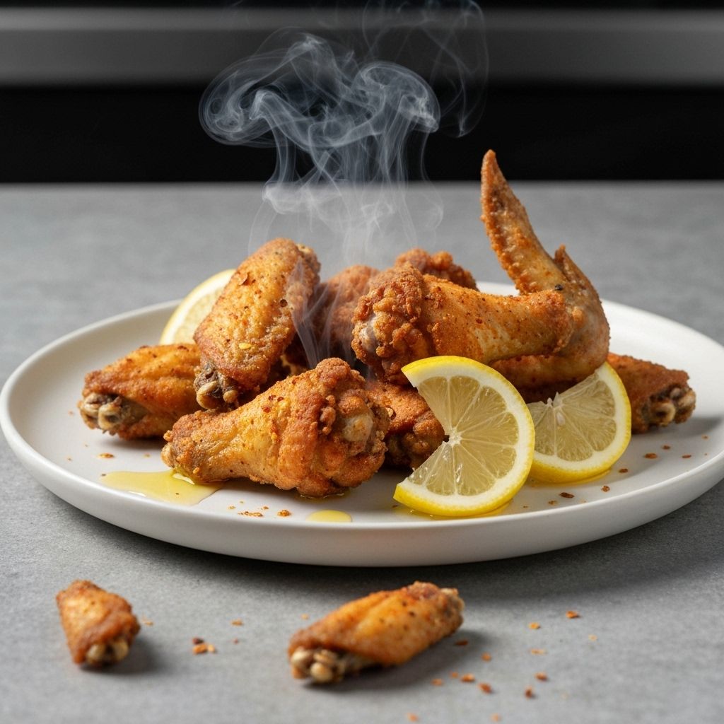 Garam Masala Lemon Wings