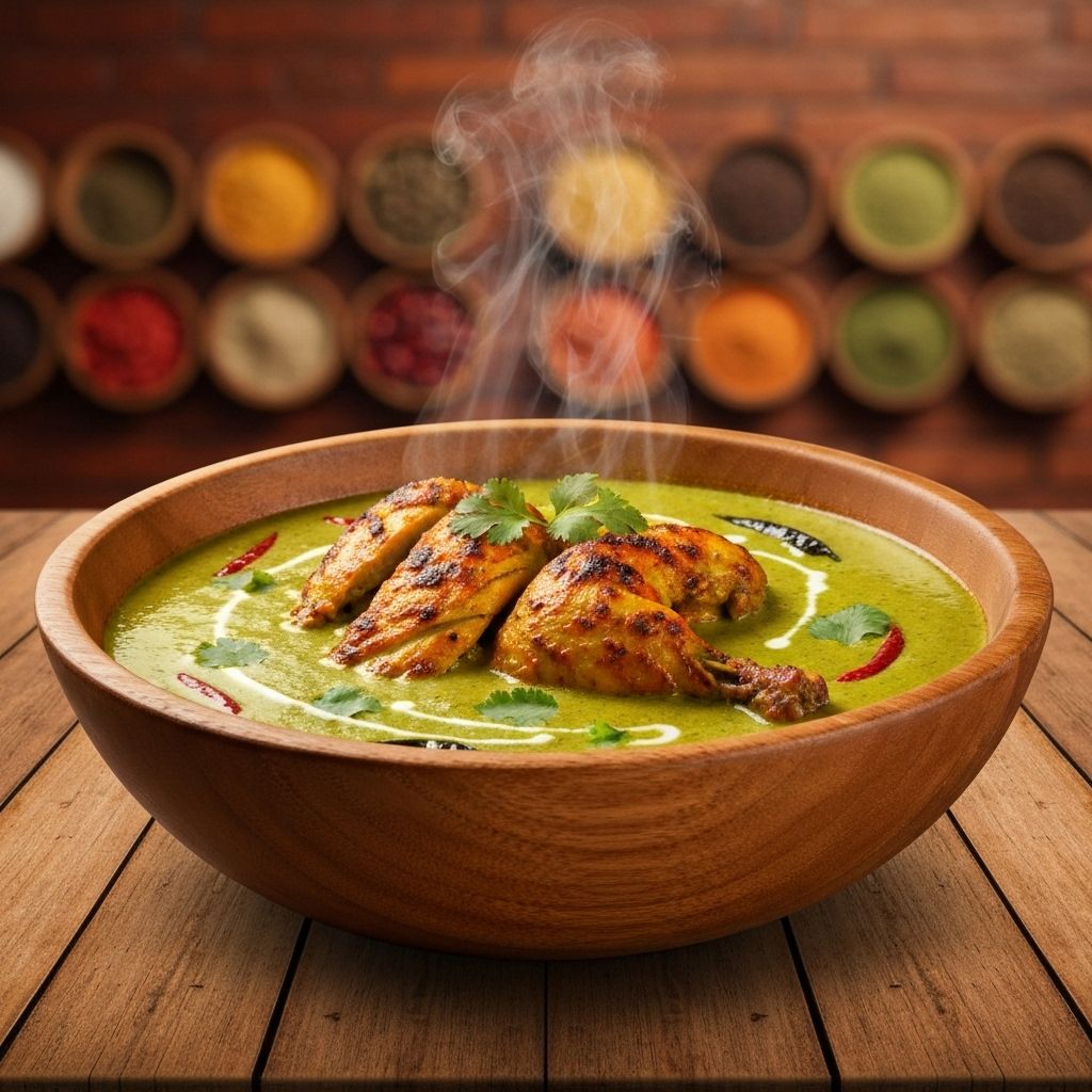 Tandoori Green Curry