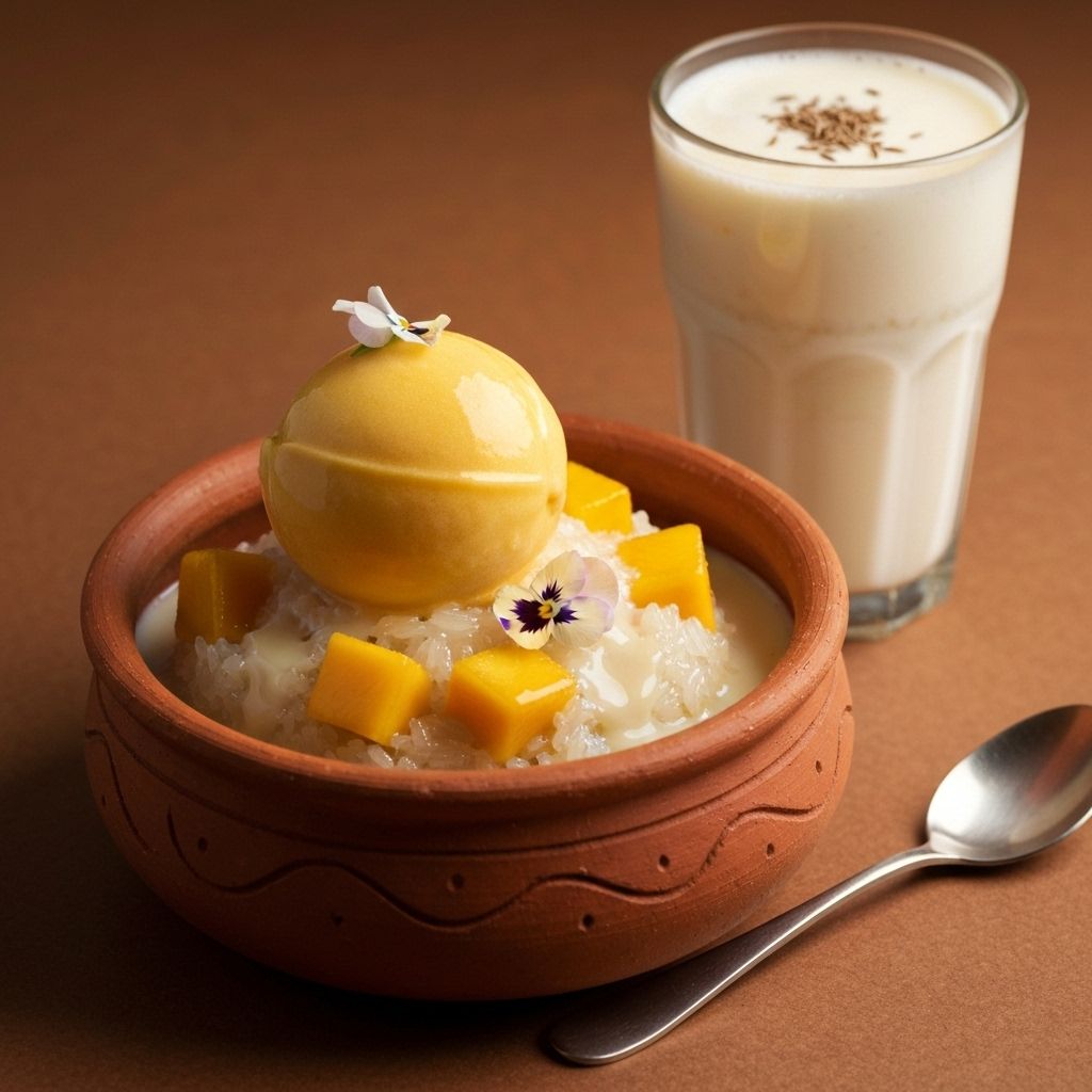 Mango Lassi Sticky Rice