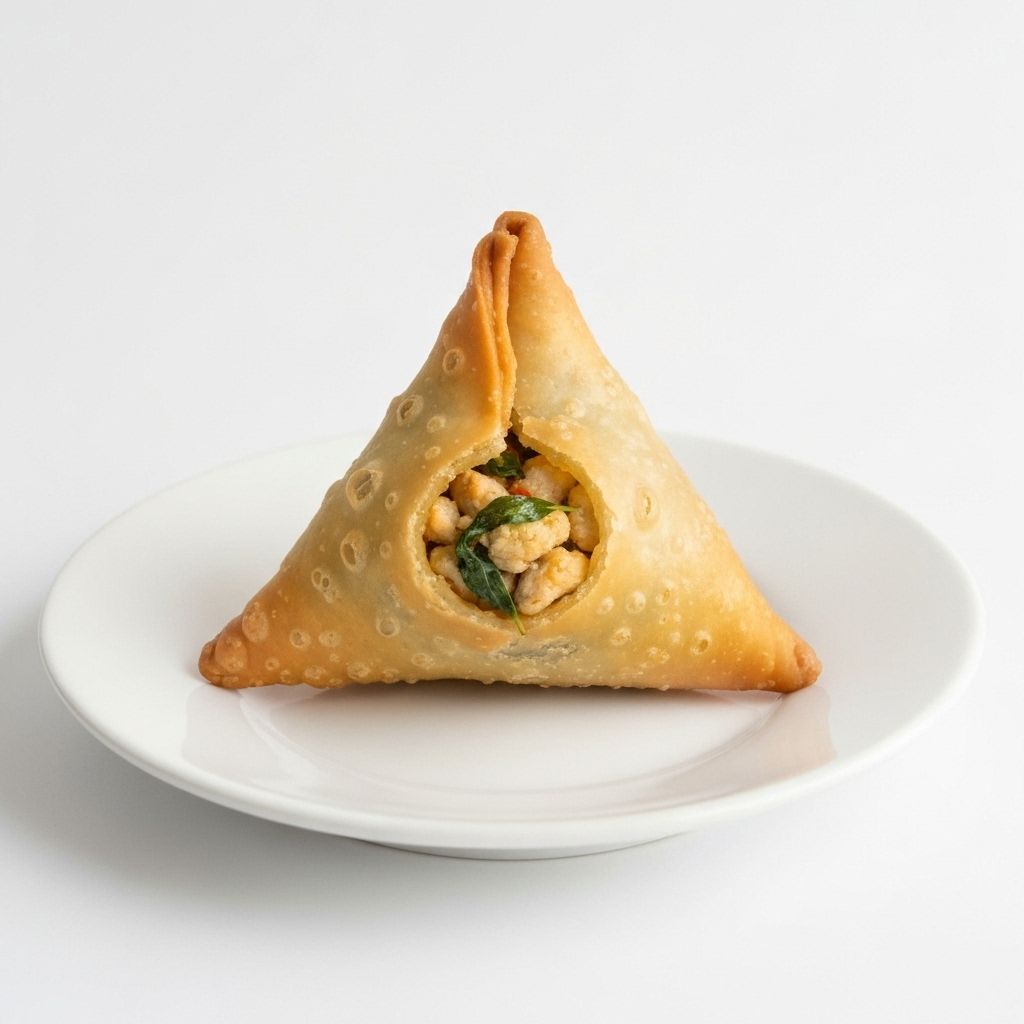 Kra Pao Samosa